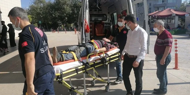 Bursa’da ağaçtan düşen adam ağır yaralandı