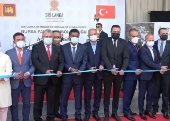 Sri Lanka Bursa Fahri Konsolosluğu hizmete açıldı