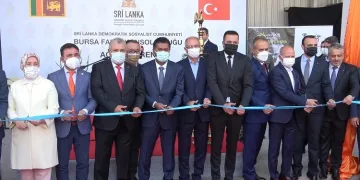 Sri Lanka Bursa Fahri Konsolosluğu hizmete açıldı