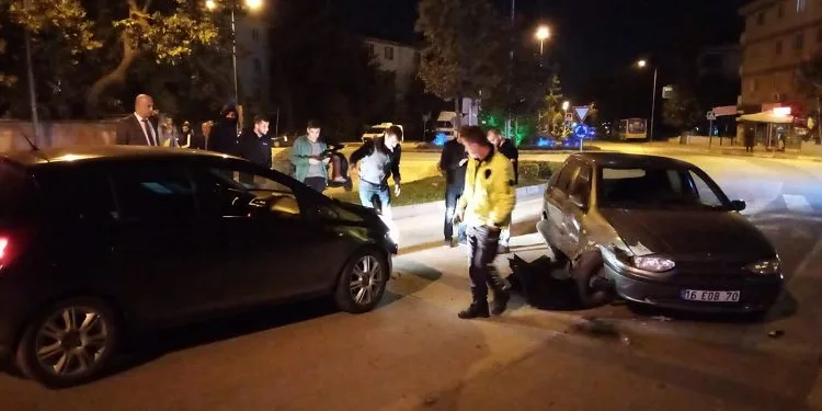 Bursa’da aşırı hız ve alkol kazaya neden oldu