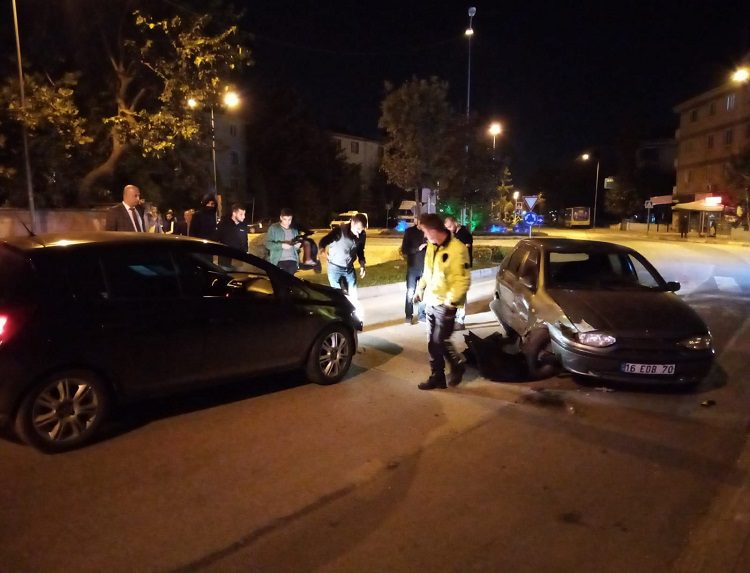Bursa'da aşırı hız ve alkol kazaya neden oldu