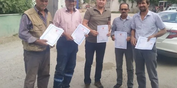 Bursa Mustafakemalpaşa’da arazi toplulaştırmaları sürüyor