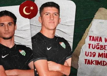 Bursaspor’un genç oyuncuları U19 Milli Takımı’na çağrıldı