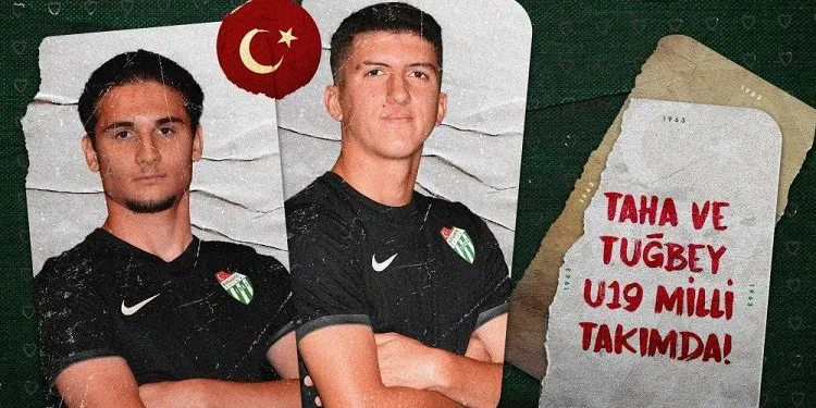 Bursaspor’un genç oyuncuları U19 Milli Takımı’na çağrıldı