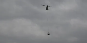 Bursa’da alçak uçuş yapan helikopter paniğe neden oldu