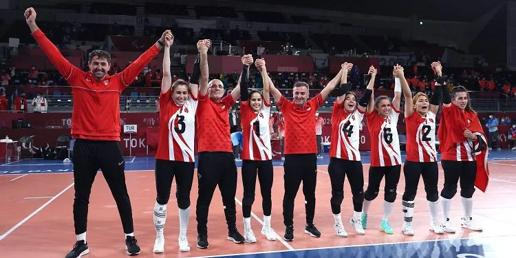 Golbolde altın madalya Türkiye’nin
