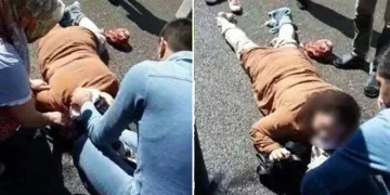 Boşanma aşamasındaki eşini sokakta vurdu