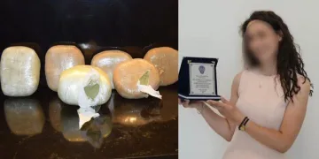 Polisin otomobilinde 4.6 kilo uyuşturucu çıktı
