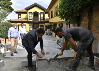 Sümbüllü Bahçe Konağı’na kapsamlı tadilat
