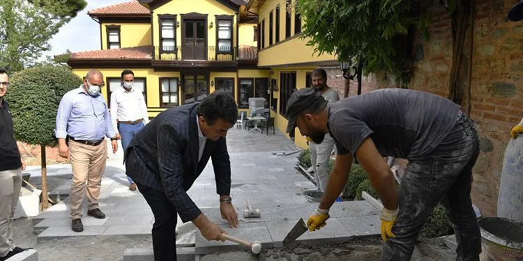 Sümbüllü Bahçe Konağı’na kapsamlı tadilat