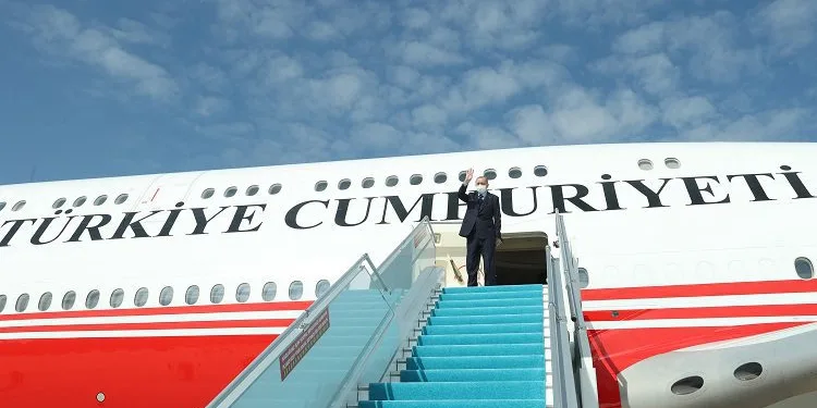 Cumhurbaşkanı Erdoğan, Rusya’ya gitti