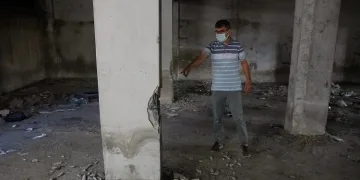 Faciayı bina sakinleri önledi
