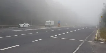 Bolu Dağı’nda sis, ulaşımı etkiledi