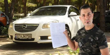 Ev almak isterken otomobilinden oldu
