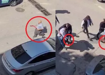 Bursa’da cadde ortasında beyzbol sopalı kavga