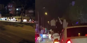 Bursa’da asker eğlencesinde kural tanımadılar