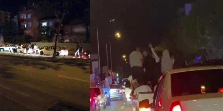 Bursa’da asker eğlencesinde kural tanımadılar