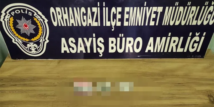 Bursa Orhangazi’de uyuşturucu operasyonu