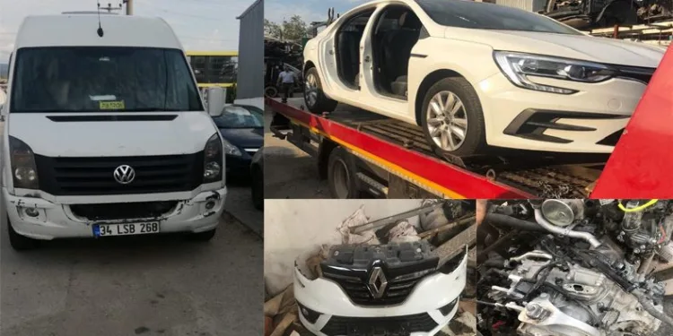İstanbul’da çalıp Bursa’da parçalayarak sattılar