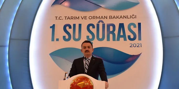 Bakan Pakdemirli: Su Kanunu’nu Meclis’e getirmek istiyoruz