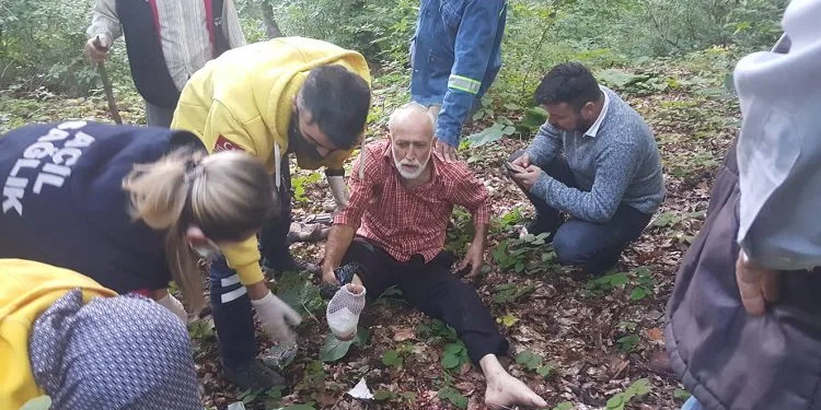 Kestane toplamak için gittiği ormanda kendini vurdu