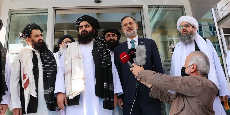 Taliban heyeti, Kızılay’dan yardım talebinde bulundu