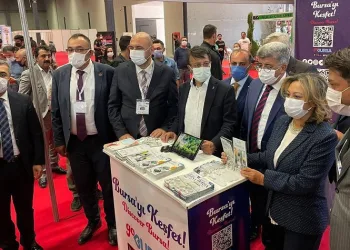 Bursa turizm fuarında tanıtıldı