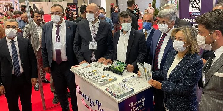 Bursa turizm fuarında tanıtıldı