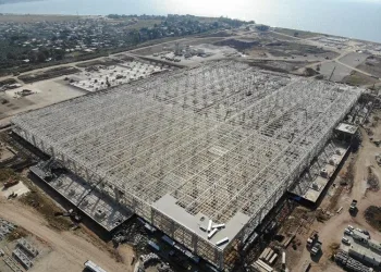 Bursa Milletvekili Kılıç yerli otomobil fabrikasının inşaatını ziyaret etti