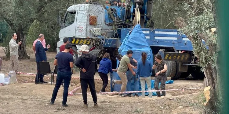 Bursa’da zeytinlikte 2 lahit daha bulundu