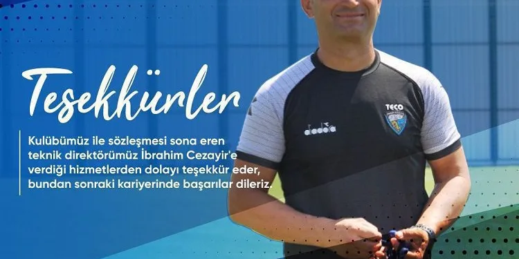 Karacabey Belediyespor’da teknik direktör İbrahim Cezayir ile yollar ayrıldı