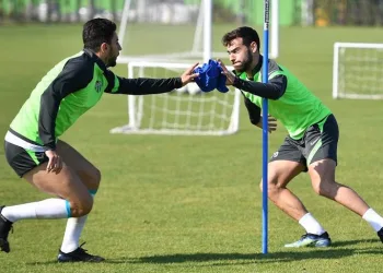 Bursaspor taktik idman yaptı