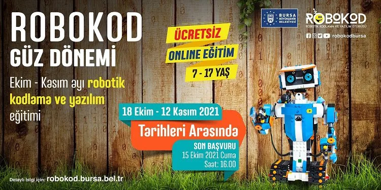 Bursa’da online kodlamada güz dönemi başlıyor