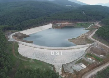 Bursa Kocayayla Göleti’nde sona yaklaşıldı