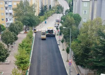 Bursa Kestel’de asfalt çalışmaları hız kesmiyor