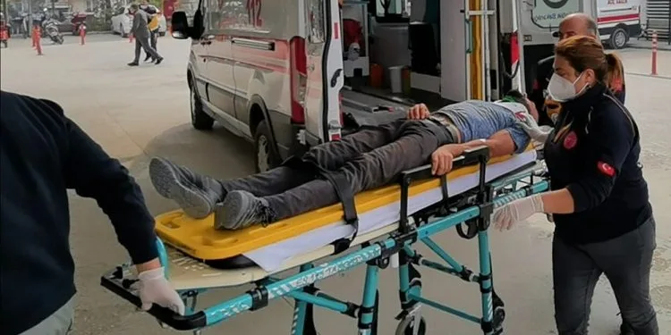 Bursa’da inşaattan düşen işçi yaralandı