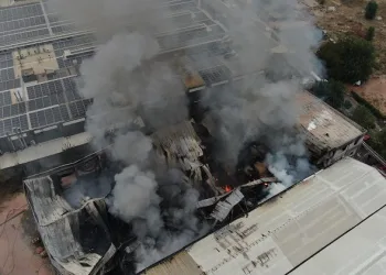 Bursa’daki fabrika yangını 3,5 saatte kontrol altına alındı
