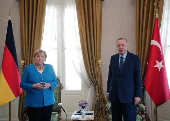 Merkel’den Cumhurbaşkanı Erdoğan’a veda ziyareti