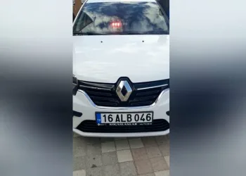 Bursa’da çakar lamba kullanan sürücüye ceza