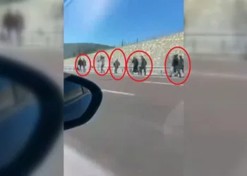 Bu görüntüler Bursa’dan! Afgan oldukları iddia edildi
