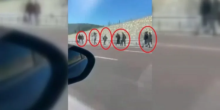 Bu görüntüler Bursa’dan! Afgan oldukları iddia edildi