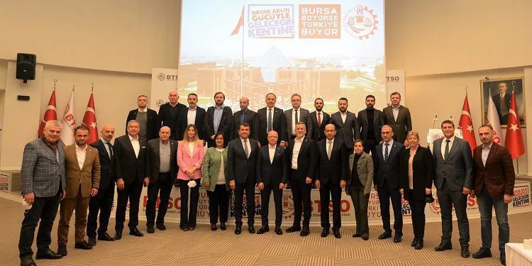 BTSO, AK Parti yönetimini ağırladı