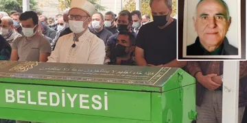 ‘Çaycı Hüseyin’in babası son yolculuğuna uğurlandı