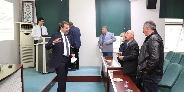 Gürsu’da muhtarlar kaçak yapılaşmayla ilgili bilgilendirildi