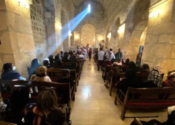 1700 yıllık kilise 30 yıl sonra ibadete açıldı