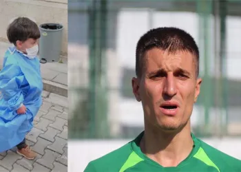 Bursa’da oğlunu boğan eski futbolcu beraatini istedi