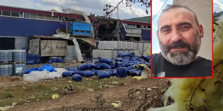 Bursa’daki patlamada üç çocuk babası işçi hayatını kaybetti