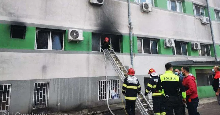 Romanya’da hastanede yangını: 9 ölü