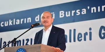 İçişleri Bakanı Süleyman Soylu Bursa’da