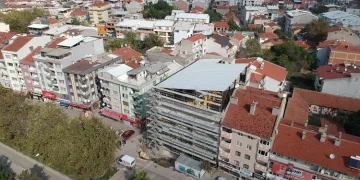 Gürsu Kültür Merkezi’nin inşaatı hızla ilerliyor